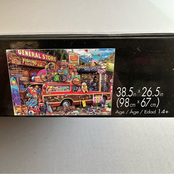 BUFFALO 2000pc Aimee Stewart Family Vacation fun and colorful puzzle. - Picture 4 of 7